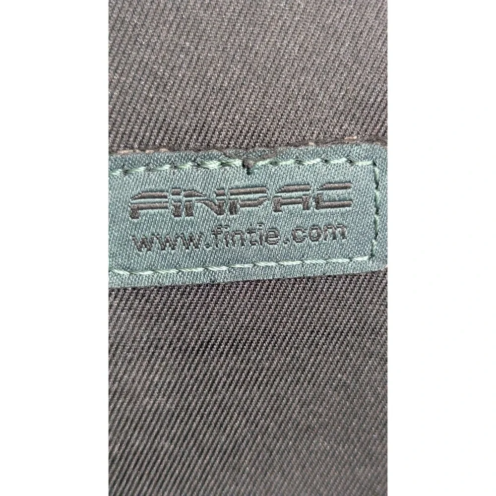 FINPAC Laptop Shoulder Bag messager strap Gray 14 x 10.5 padded with hand strap‎
